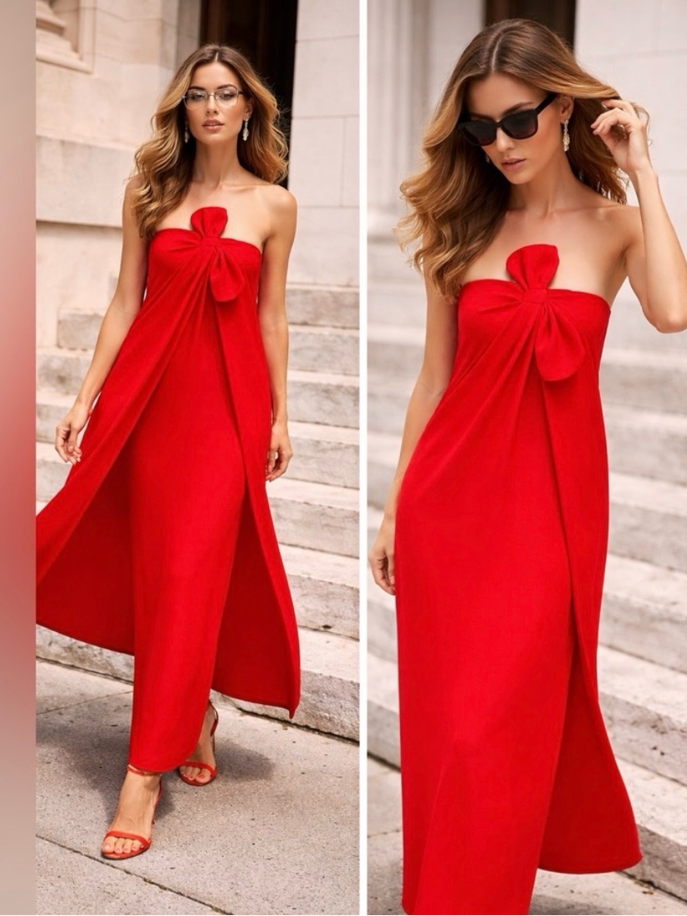 NWT Antonio Melani x Elizabeth Damrich Radzwill Crepe Strapless Dress size 6